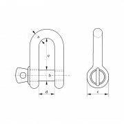 Fittings – D Shackle