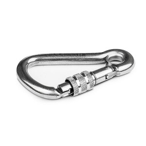 Stainless Steel Screwgate Offset Hook