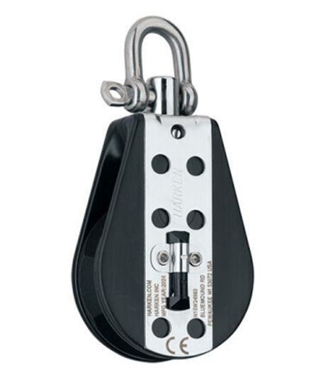 76mm classic hexaratchet single pulley